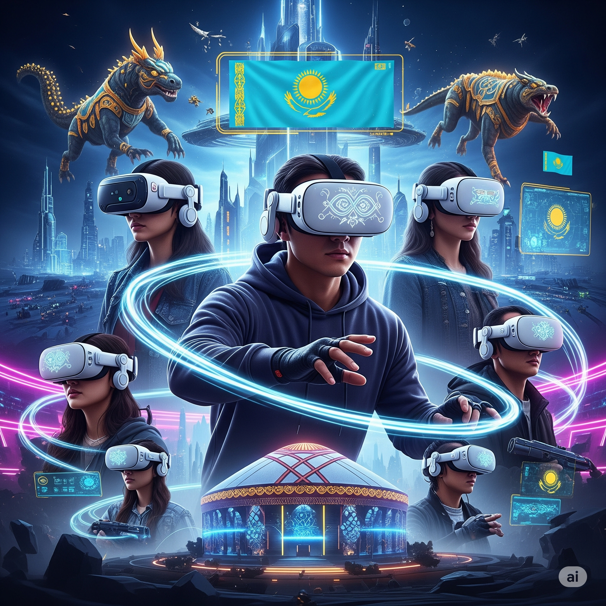 Влияние VR на будущее гейминга в Казахстане: революция виртуальной реальности Влияние VR на будущее гейминга в Казахстане: революция виртуальной реальности