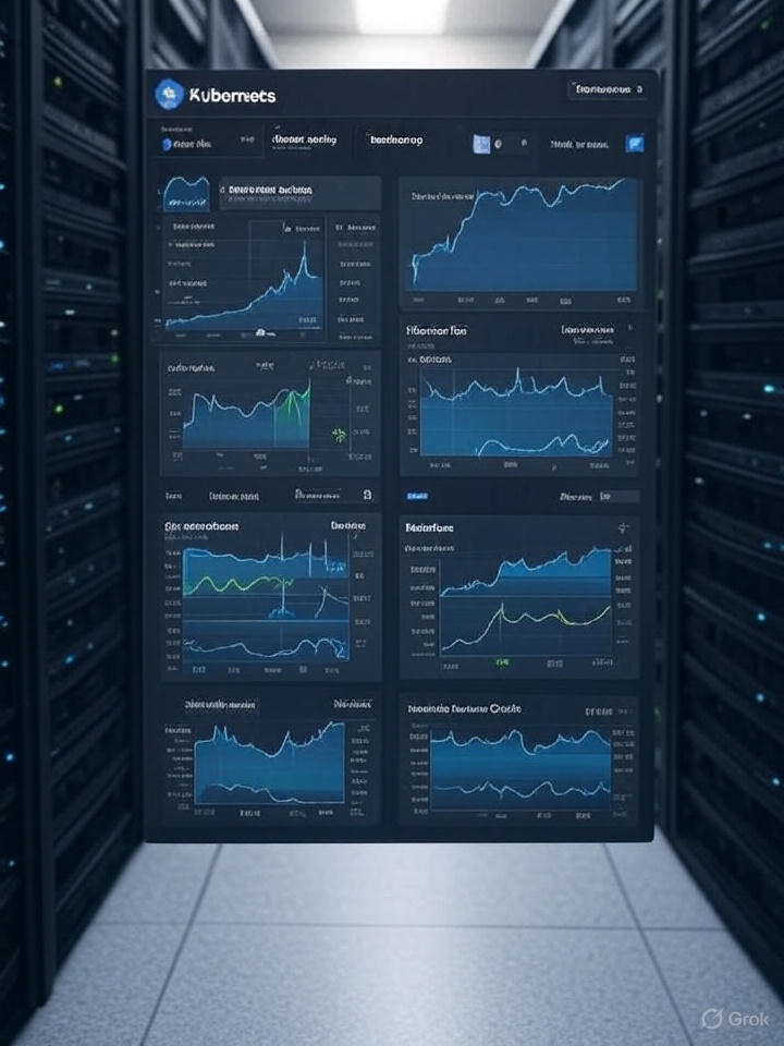 Схема автоматического масштабирования в Kubernetes