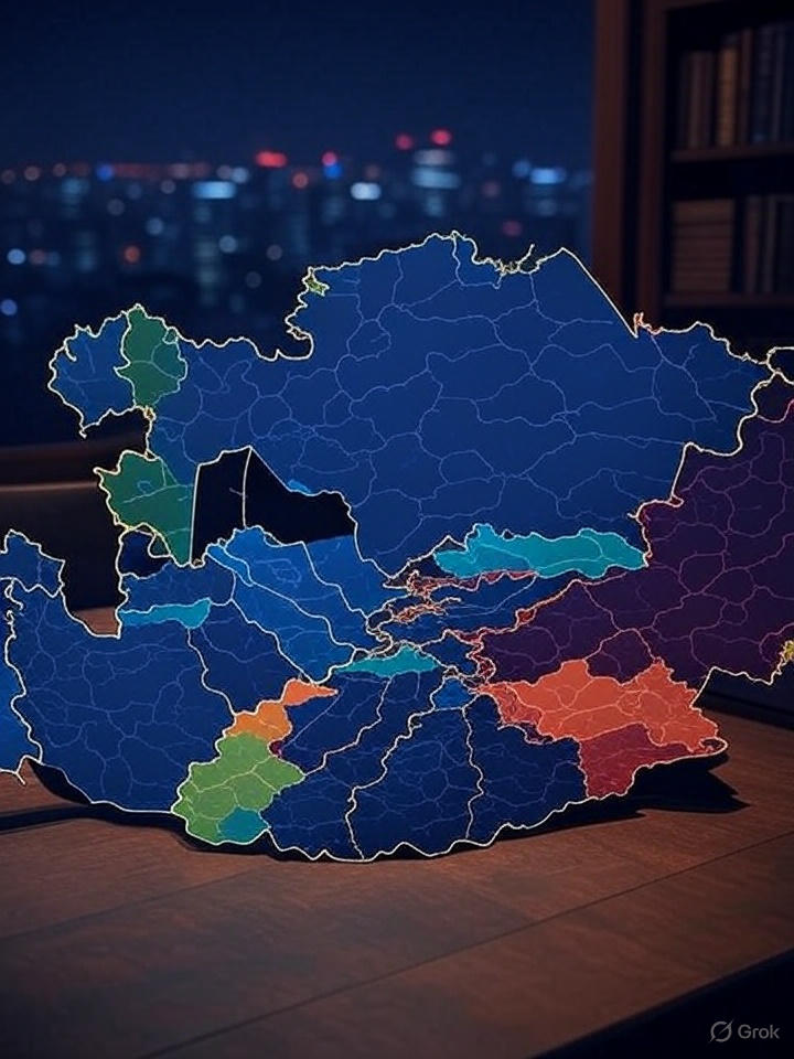 карта латентности интернета в Казахстане для покера