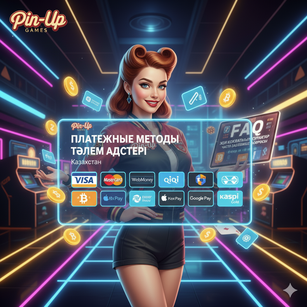 Платежные методы Pin Up Games Казахстан