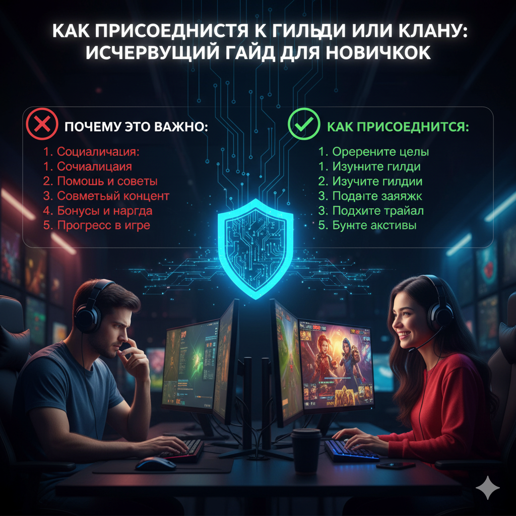 Как присоединиться к гильдии или клану: исчерпывающий гайд для новичков