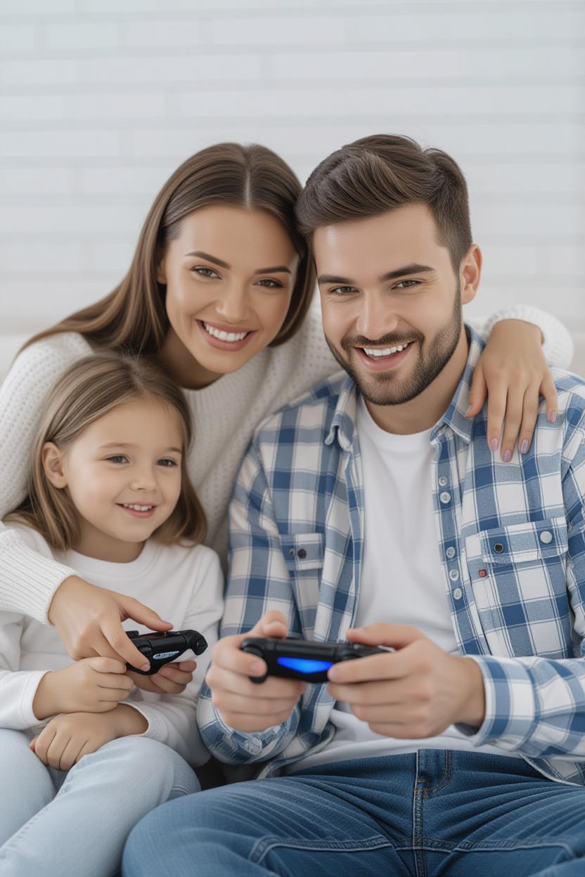 подросток играет в командную онлайн игру за компьютером